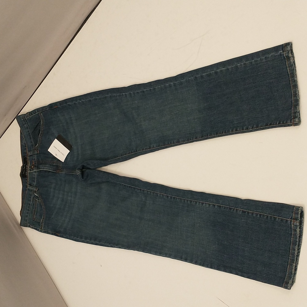 Vintage Deadstock Denim 90s Calvin Klein Blue Jeans Women's Bootcut Measurements